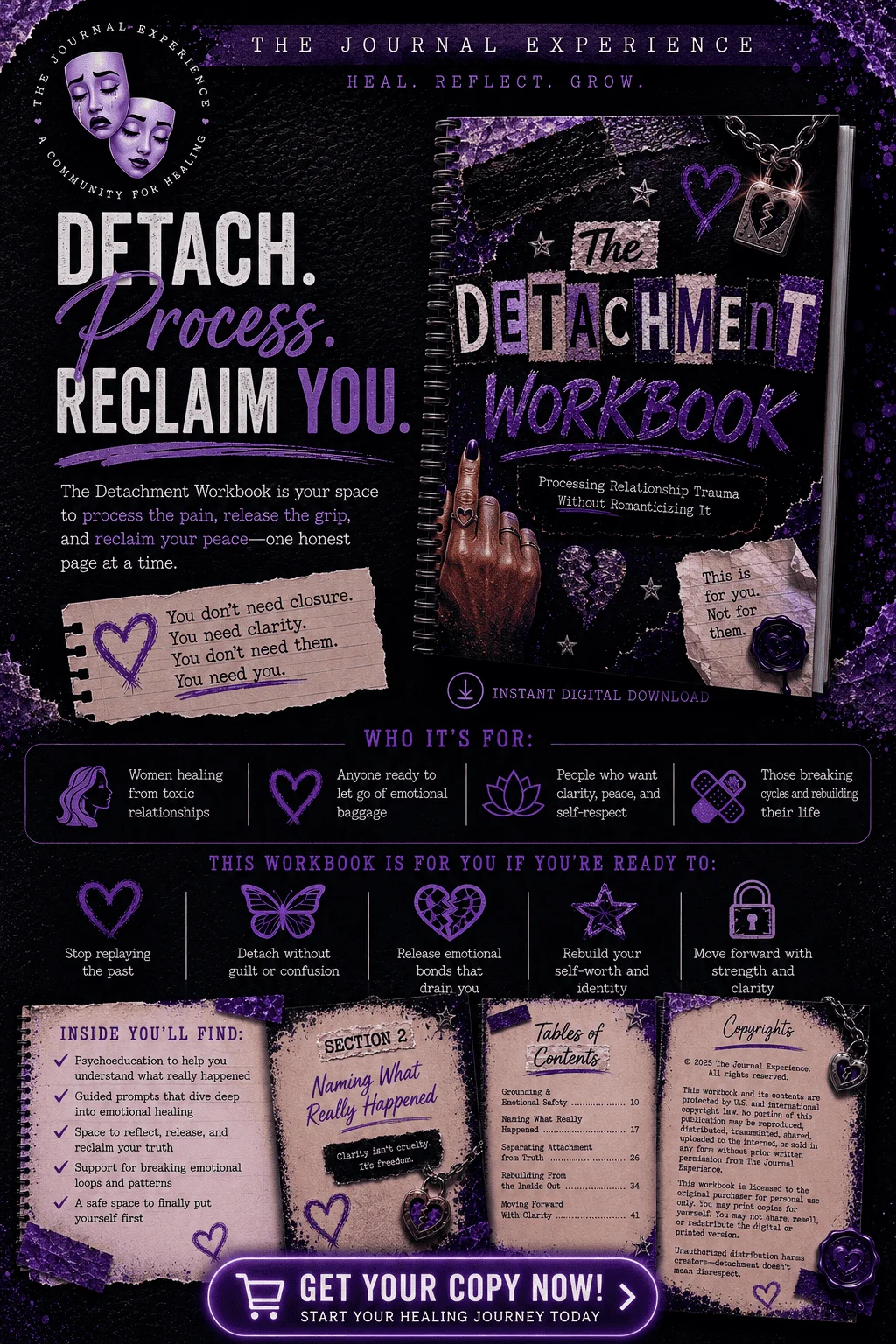 The Detachment Workbook landing page