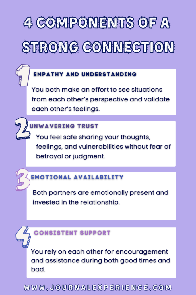 connections in relationships infographic pin